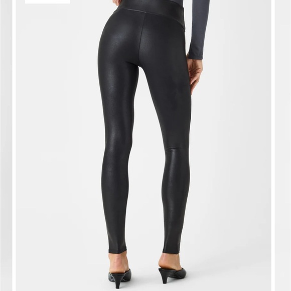 SPANX Faux Leather Leggings - Picture 7 of 11